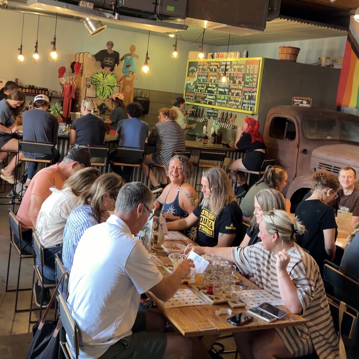 A full house for bingo night